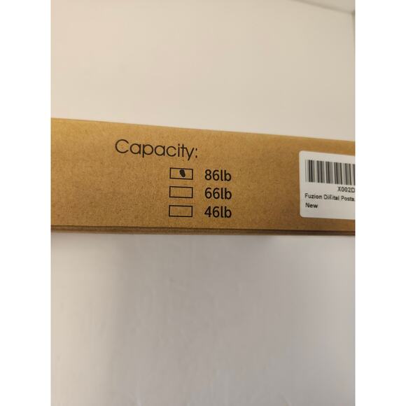 Fuzion PS1 Digital Postal Scale 86# Capacity Open Box TESTED Batteries 5VC - Picture 5 of 8